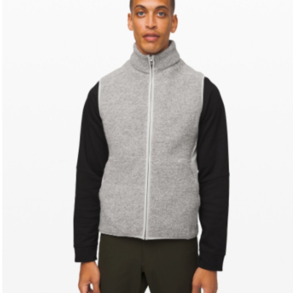 NWOT Lululemon Grey Tundra Trek Vest
